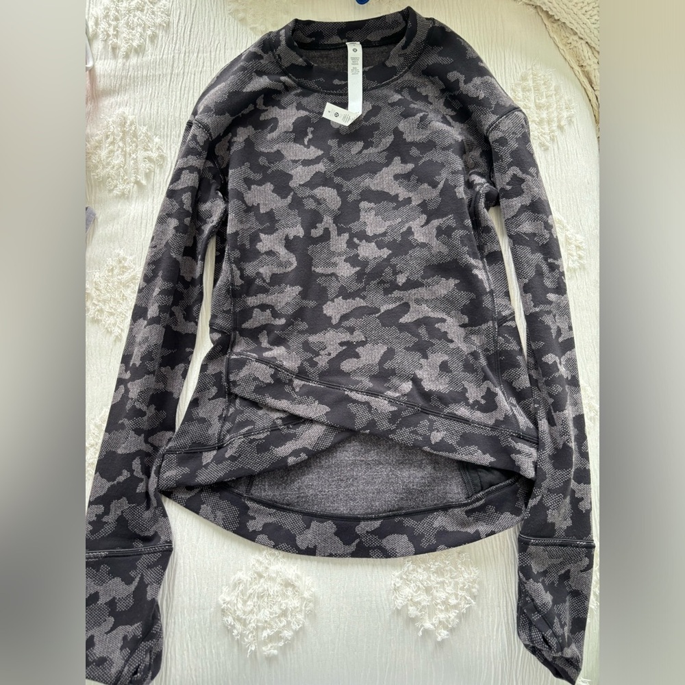 lululemon running over shirt